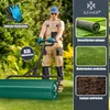 KESSER® Rasenwalze Metall mit Handschuhen Handwalze Produktbild-Vorschau 6