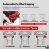 Diagrams and text explaining the features of a power tool. Produktbild-Vorschau