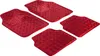 Walser Automatte Metallic 4-teilig Set rot, 28021 Produktbild-Vorschau 1