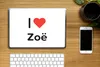 MuchoWow® Laptop Aufkleber Sticker Cover Ich liebe - Zoë - Produktbild-Vorschau 2