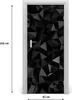 Tulup Türaufkleber 85x205 cm Dekorative Aufkleber Produktbild-Vorschau 2