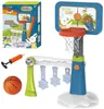 Sada Woopie 2 v 1 Basketbalová fotbalová branka + míč + Náhled obrázku produktu 1