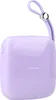 A purple power bank with a strap attached to the top. Anteprima dell’immagine prodotto