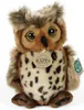 Gufo di peluche 20 cm  ECO-FRIENDLY Anteprima dell’immagine prodotto 1