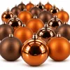 Weihnachtskugeln Outdoor 24er Set Ø10cm Christbaumkugeln Produktbild-Vorschau 1