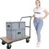 Profi Plattformwagen | HxBxT 102x60x98cm | Traglast 450kg | Produktbild-Vorschau 6