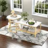 ProximaX set de 2 tables basses, table basse combinable Voir les images du produit 9