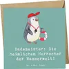 Mr. & Mrs. Panda Klappkarte Bademeister Herrscher - Produktbild-Vorschau 1
