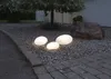 Star LED-Solar-Kugel 'Globy', weiß, ca. 40x21 cm, Produktbild-Vorschau 4