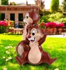 Gartenfigur Chip und Chap 33cm Wetterfest Disney Dekoration Produktbild-Vorschau 3