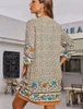 ASKSA Femme Robe tunique bohème Robe de plage Robe d'été Voir les images du produit 5