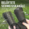 Schienbeinschoner Kinder Fußball mit Knöchelschutz Blau M Produktbild-Vorschau 3