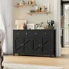 Komoda 140 cm, kuchyňská skříňka se 2 zásuvkami a 4 dvířky, Náhled obrázku produktu 2