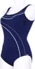 Sunmarin Badeanzug Damen Swimsuite Blau 42E Produktbild-Vorschau 5
