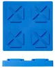 Stützplatten stapelbar 21x21x3,3cm Set von 4 Stück Podgląd zdjęcia produktu 4