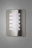 BRILLIANT strieborná vonkajšia nástenná lampa TODD | IP44 Náhľad obrázku produktu 7