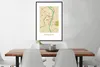 MuchoWow® Gerahmtes Poster Koblenz - Karte - Stadtplan - Produktbild-Vorschau 3