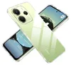 Two transparent phone cases are shown, one on top of the other, with a gradient of green on the bottom case. Produktbild-Vorschau