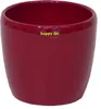 Keramik Hydro Blumentopf Venus 22/19 weinrot Ø 25,0 cm H Produktbild-Vorschau 1
