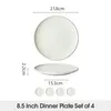 Teller set 4er Ø21,8 cm Kuchenteller Frühstücksteller Produktbild-Vorschau 2