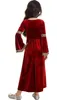 Mädchen Renaissance Prinzessin Kleid - Samt Maxikleid im Produktbild-Vorschau 5