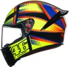 Přilba AGV K1 S Soleluna 2017, celní přilba, žlutá, Náhled obrázku produktu 5