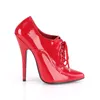 DOMINA-460 elegante Devious High Heels Oxford Pumps rot Produktbild-Vorschau 3
