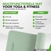 Tunturi Yoga Mat 8mm - Pilates mat - Extra dikke fitness Productafbeelding-voorbeeld 5