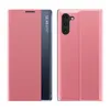 Galaxy Note 10 Pouzdro, Slim Flip Kožené Pouzdro s Okénkem Náhled obrázku produktu 2