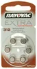 Rayovac (Extra Advanced) Knopfzelle Zink-Luft V312 6er Produktbild-Vorschau 3