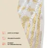 Tapiso Teppich CRYSTAL Rund Braun Creme Wohnzimmer Produktbild-Vorschau 9