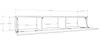 TV-Lowboard Fernsehschrank SIMPLY HÄNGEND Craft Eiche/Craft Produktbild-Vorschau 5