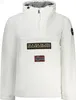 A white Napapijri jacket with a front pocket and logo. Náhled obrázku produktu