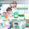 Mini drukarka termiczna, drukarka etykiet do tworzenia Podgląd zdjęcia produktu 5