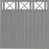 Zaun Hauptelement Konsta Provence 180 x 180 cm basaltgrau Produktbild-Vorschau 1