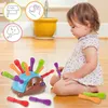 Sorter jeżyk układanka edukacyjna jeż montessori gra liczby Podgląd zdjęcia produktu 8