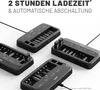 ABSINA Akkuladegerät für AA, AAA & 9V - Batterieladegerät Produktbild-Vorschau 4