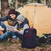 Intirilife Faltbarer Rucksack Ultraleicht in Schwarz - 36L Produktbild-Vorschau 7