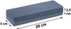 A sharpening stone with dimensions indicated. Produktbild-Vorschau