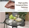 Set da bistrot KOMFOTTEU per il giardino con (ombrellone), Anteprima dell’immagine prodotto 6