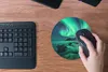MuchoWow® Mauspad Mousepad Nordlichter - Nacht - Reflexion Produktbild-Vorschau 4