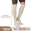 Trachtenstrümpfe 2er Pack Lange Trachtensocken Strümpfe Produktbild-Vorschau 4