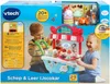 The image shows the packaging of a VTech ice cream cart toy, with children playing with it. Anteprima dell’immagine prodotto