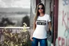Damen T-Shirt Prinzessin von nö Slim Fit Moonworks® weiß S Produktbild-Vorschau 3