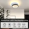 ZMH LED Deckenleuchte Wohnzimmer 3000K Warmweiß Deckenlampe Produktbild-Vorschau 2