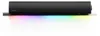 A black soundbar with RGB lighting underneath. Náhled obrázku produktu