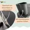 Blumentopf groß draußen Erdbeertopf Pflanzturm Blumentopf Produktbild-Vorschau 4