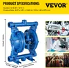 Pompa a doppia membrana ad aria compressa VEVOR, ingresso e Anteprima dell’immagine prodotto 7