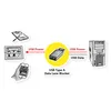 ROLINE Adaptér USB A(M) - USB A(F), bez dat - data blocker Náhled obrázku produktu 4