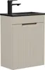 Mobile bagno Thermis 40 x 22 cm Cashmere - Lavabo Nero Anteprima dell’immagine prodotto 1